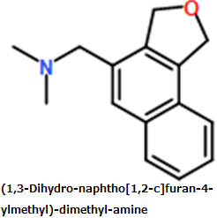 CAS#(1,3-Dihydro-naphtho[1,2-c]furan-4-ylmethyl)-dimethyl-amine